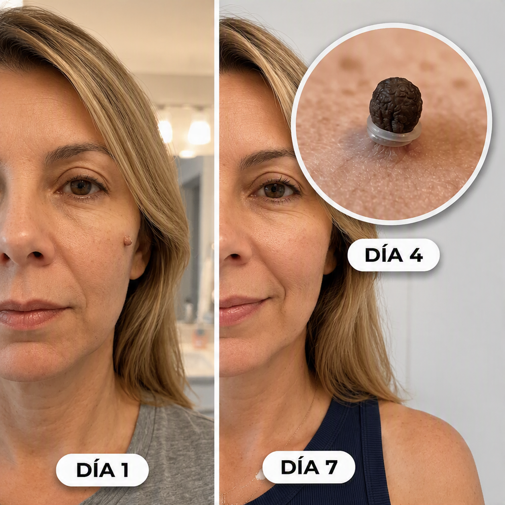 Kit para quitar verrugas sin dolor