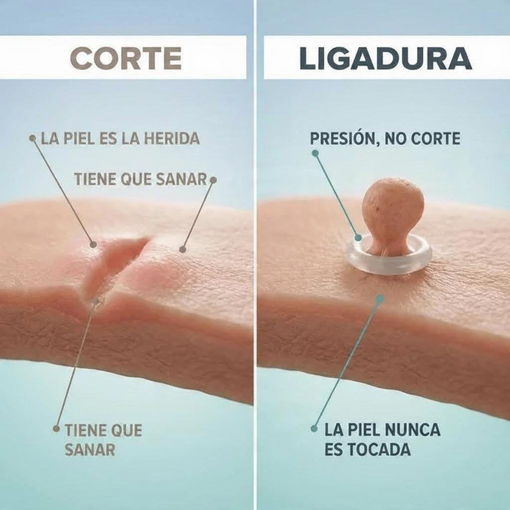 Kit para quitar verrugas sin dolor