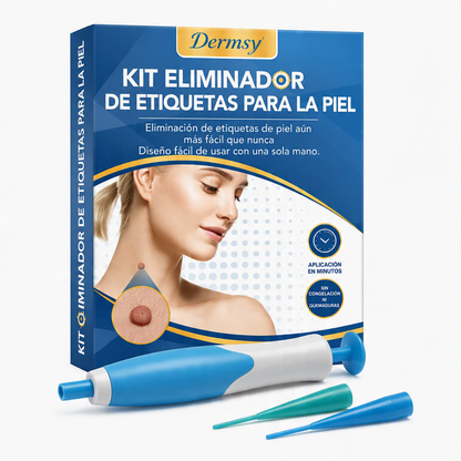 Kit para quitar verrugas sin dolor